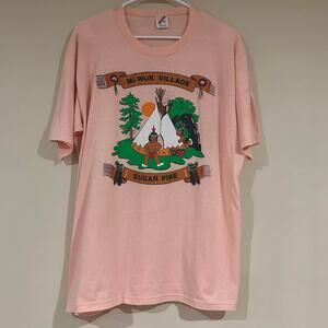 Vintage Native American Village Shirt